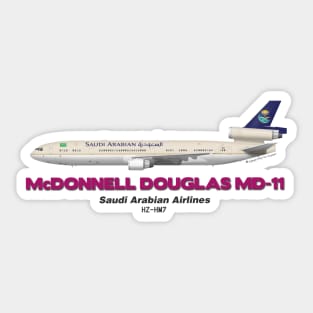 McDonnell Douglas MD-11 - Saudi Arabian Airlines Sticker